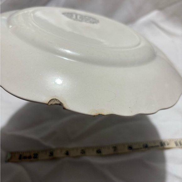 Vintage Friendly Village Scenic Winter Plate - Picture 4 of 4